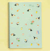 Animal Coil Vintage Notebook