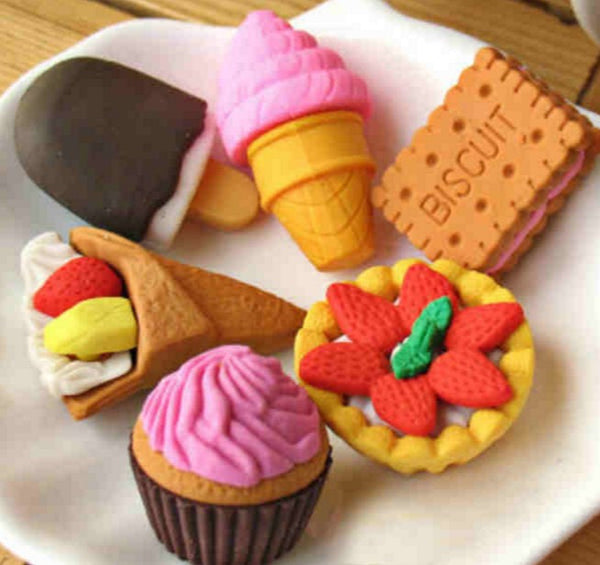 Cake Shaped Rubber Eraser